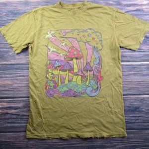 Graphic Short Sleeve Tee - Olive Green